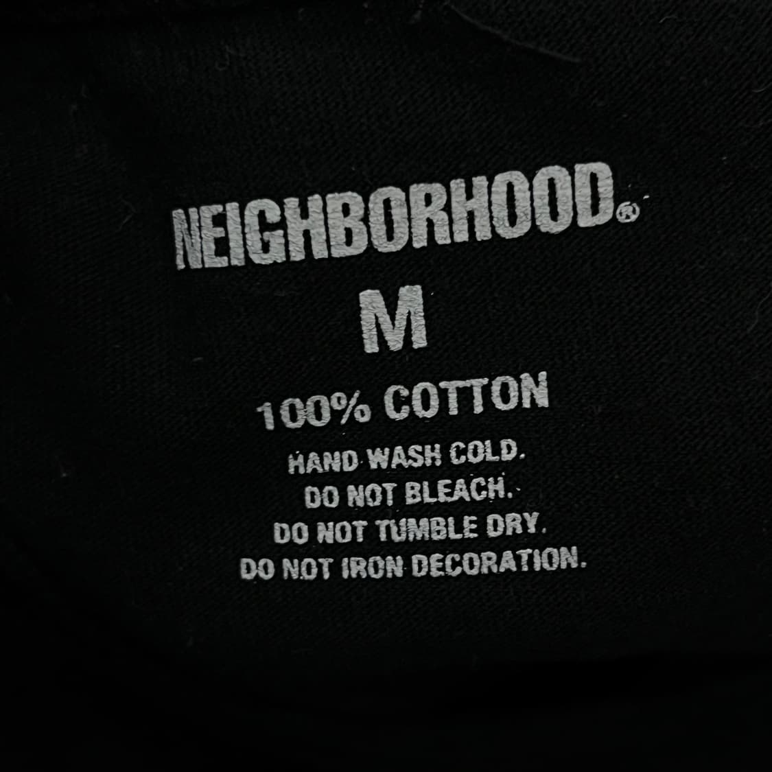  네이버후드 no more heros 프린팅 반팔티 y15964 상품이미지5