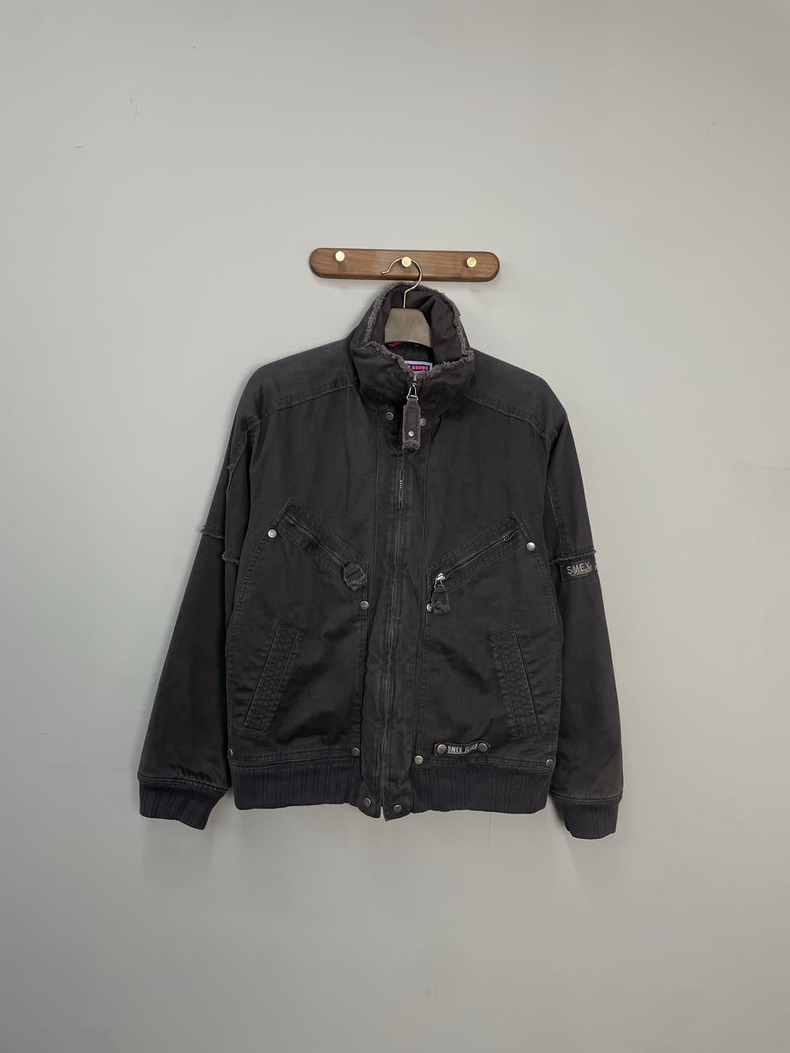 SMEX 빈티지 Y2K 디테일 코튼 집업 자켓 H2107 상품이미지2