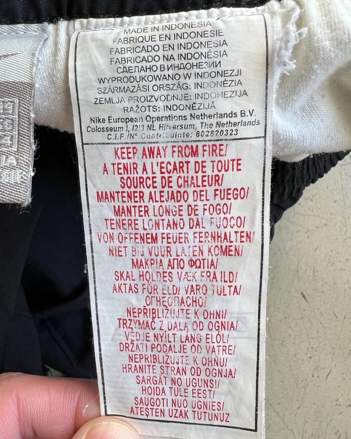 나이키 2000‘s 스우시 사이드라인 우븐 조거 팬츠 상품이미지10