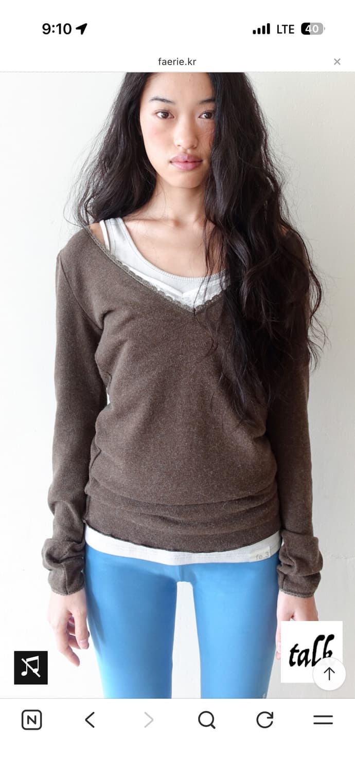 샵페어리 아이리스 롱탑 상품이미지1