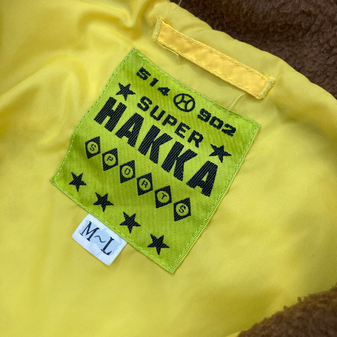 HAKKA 90s 올드스쿨 예티 패턴 아노락 점퍼 상품이미지6