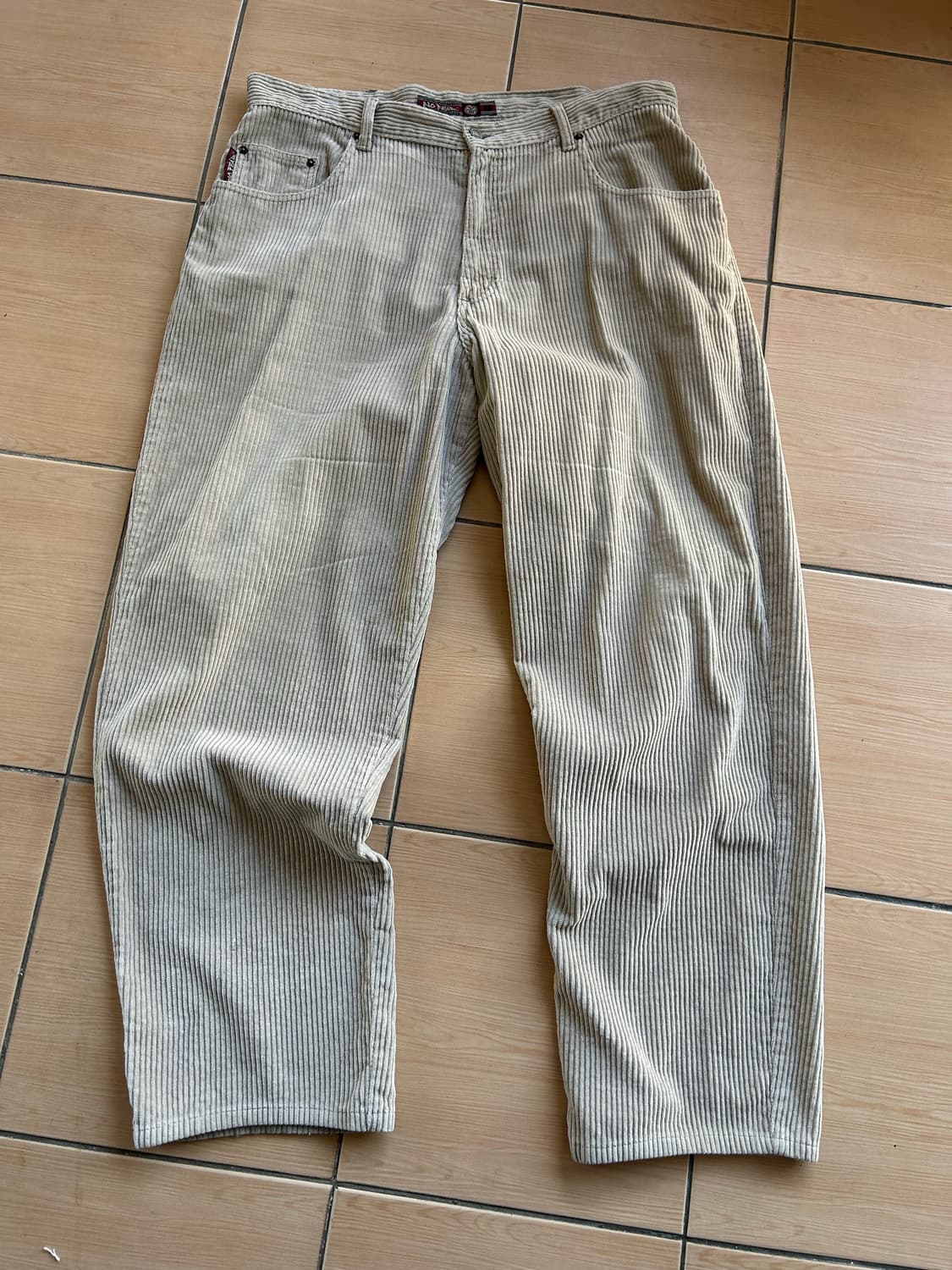 90‘s USA No fear 노피어 와이드 코듀로이팬츠 상품이미지1