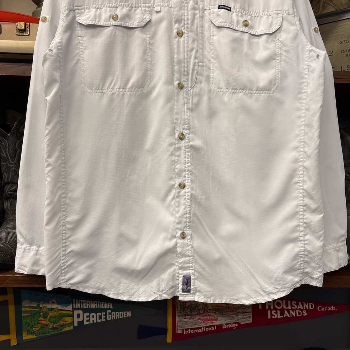 파타고니아 PFG라인 아웃도어 피싱셔츠 썬 프로텍션 넥카라 N956 상품이미지4