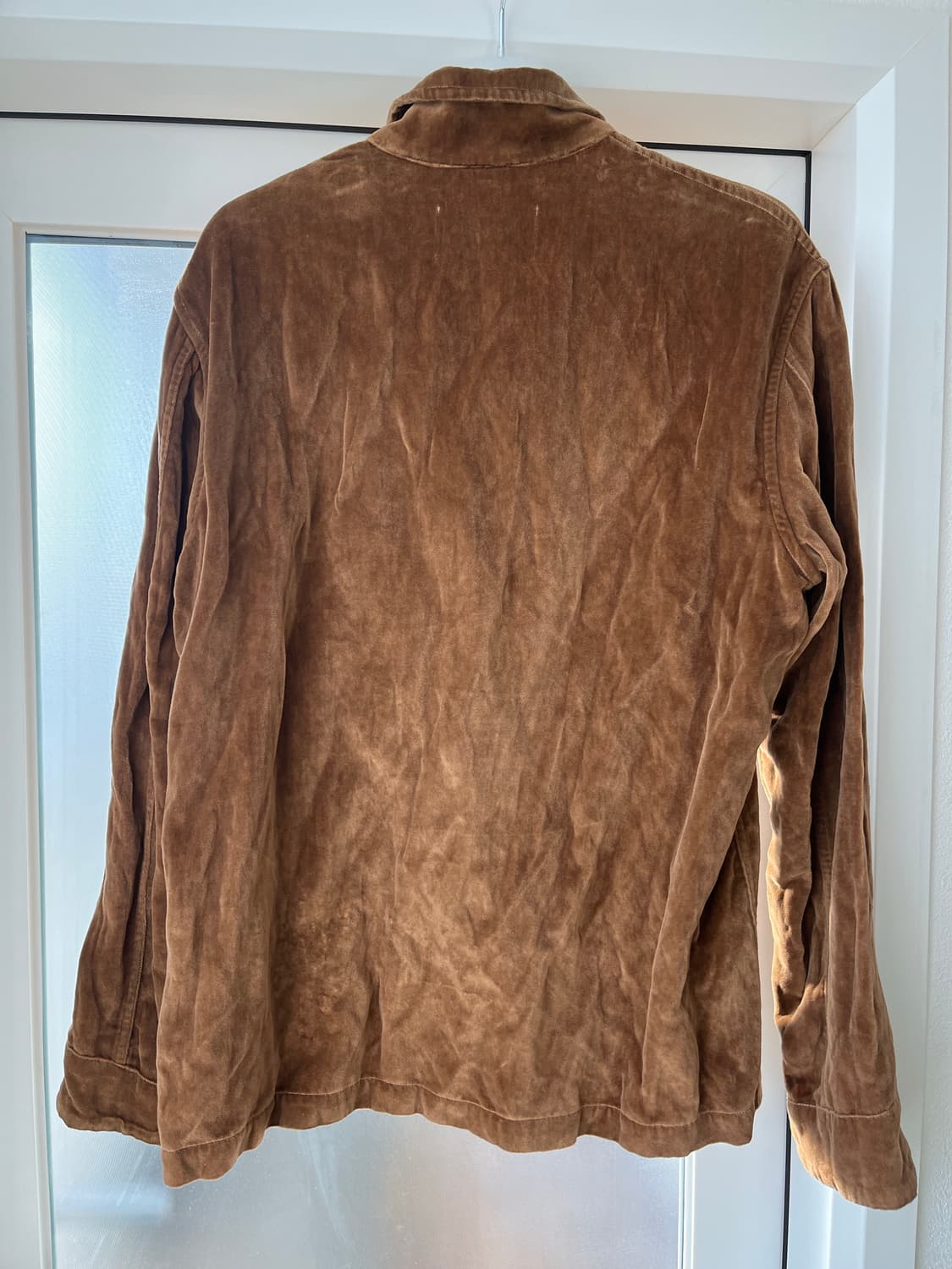 아워레가시(Our Legacy) 벨벳 아카이브 박스 자켓 메탈 브라운 상품이미지3