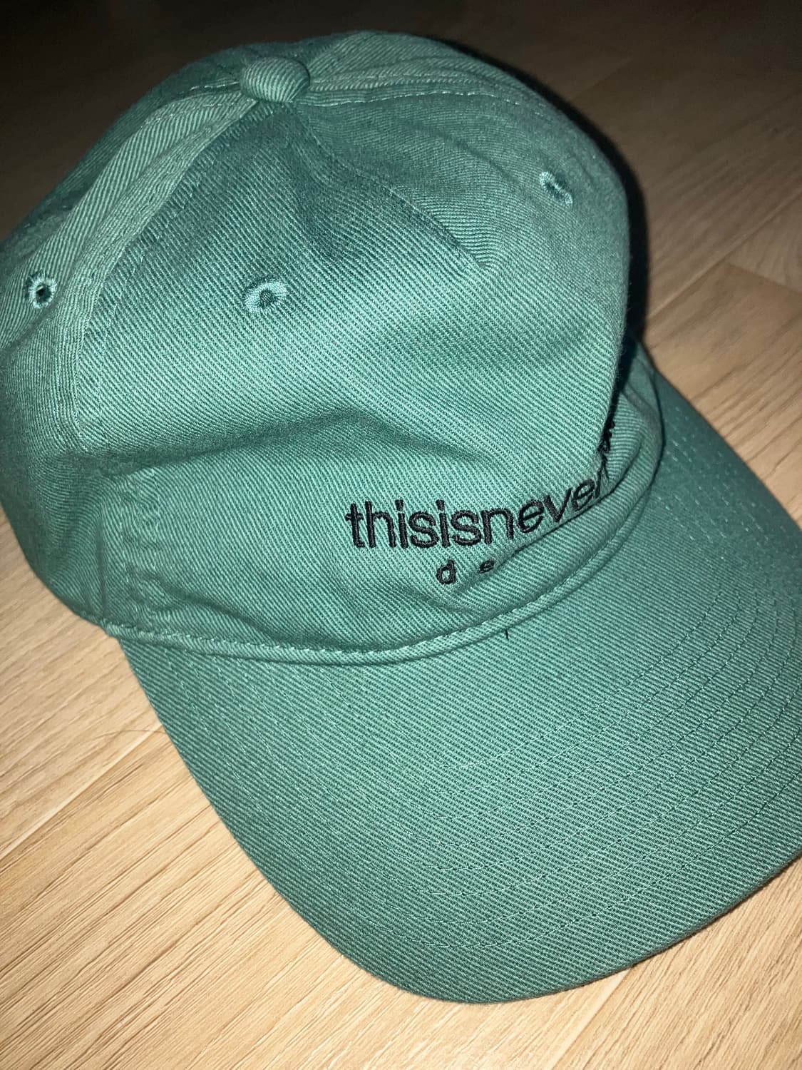 디스이즈네버댓 디네댓 볼캡 그린 상품이미지1