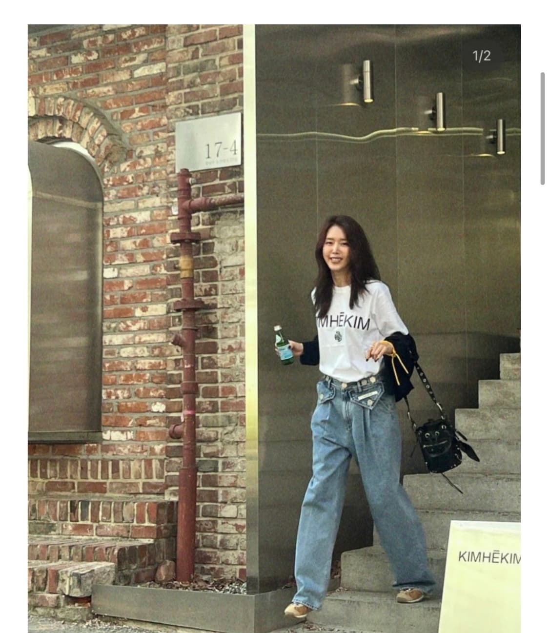 KIMHEKIM 김해김 투포켓 와이드 데님 상품이미지3