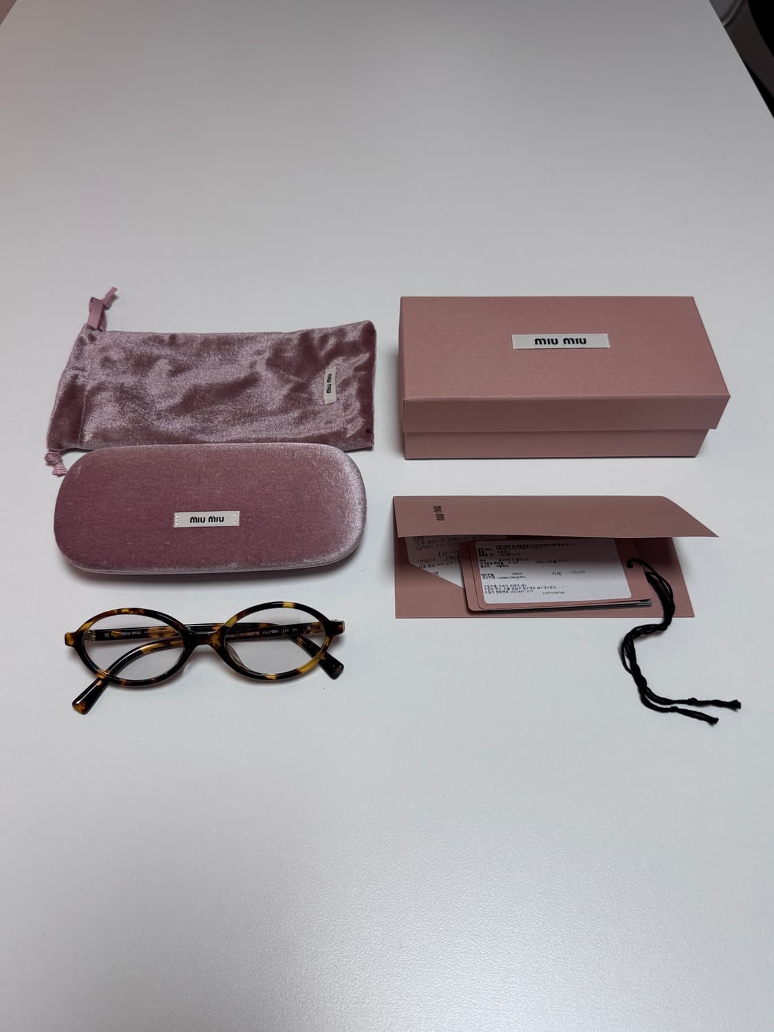 미우미우 리가드 안경 브라운 상품이미지2