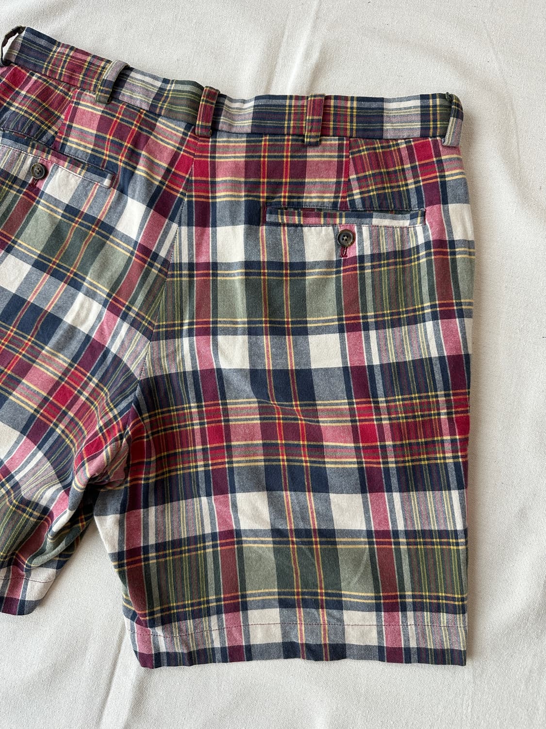 브룩스브라더스 마드라스풍 멀티 체크 쇼츠 34 상품이미지7