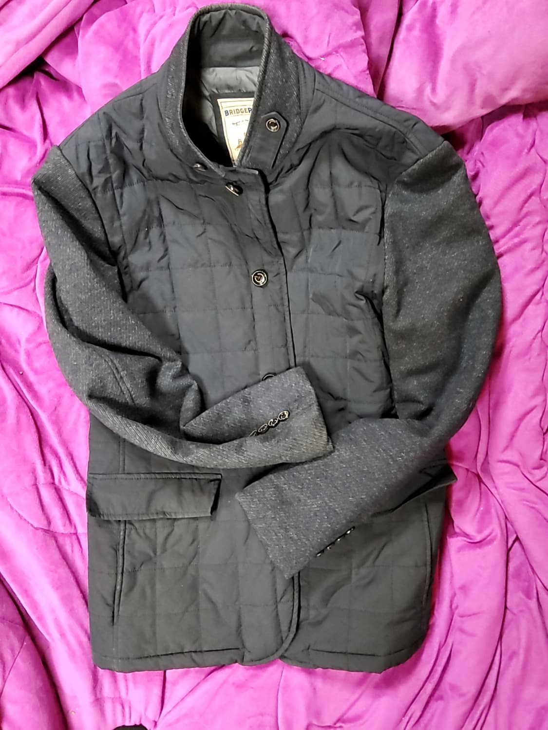 브렌우드 브릿지포트 퀼팅자켓 100 상품이미지4