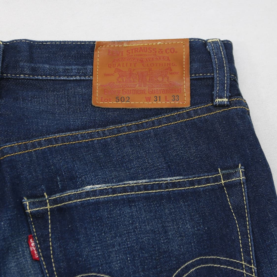 리바이스 502 셀비지 진 (여성용 31) 상품이미지7