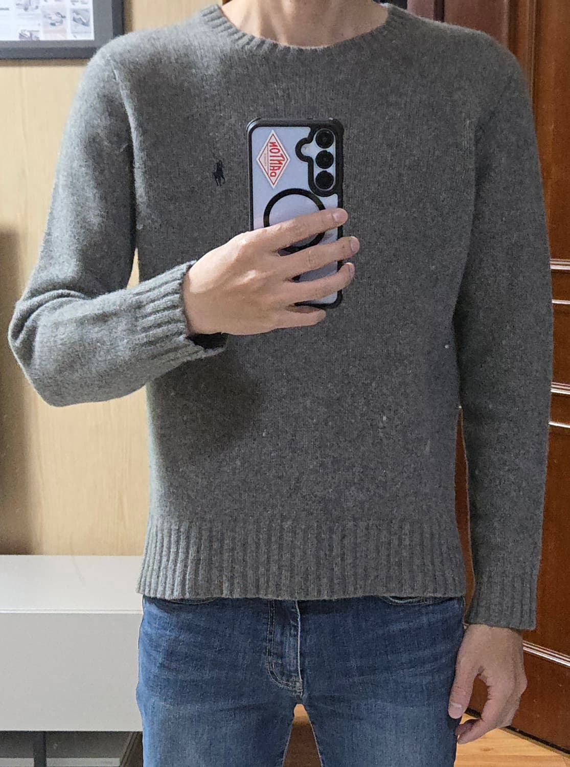 (착샷) 폴로 랄프로렌 니트 울 앙고라 상품이미지8