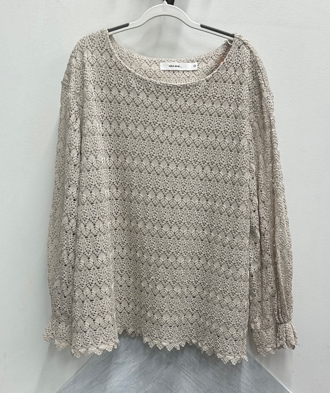 🤎하구미의 그런지 코디세트🤎 모리걸 레이스 가디건 레이어드 상품이미지6