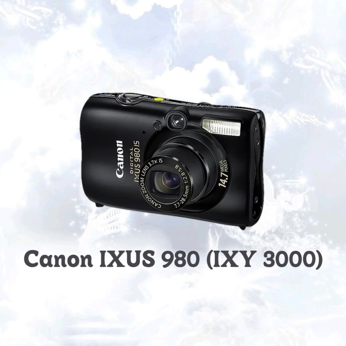 [*희귀!🖤/한국어🍀] 캐논 IXUS 980 (IXY 3000) 디카 상품이미지1