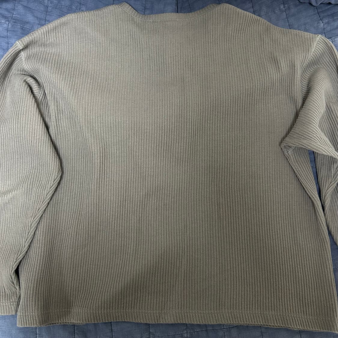 (105) 벨리에 딥 헨리넥 롱슬리브 빈티지 그레이 상품이미지7