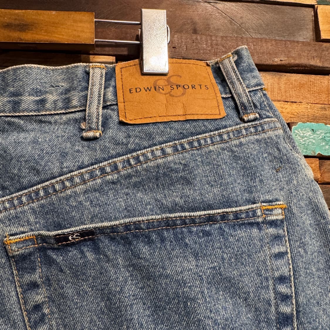 90s Edwin Sports Denim Shorts 상품이미지7