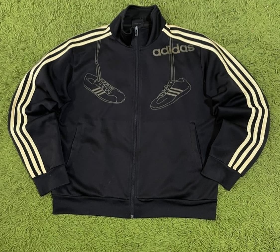 아디다스 검골 블랙 트랙탑 져지집업 100/L 상품이미지1