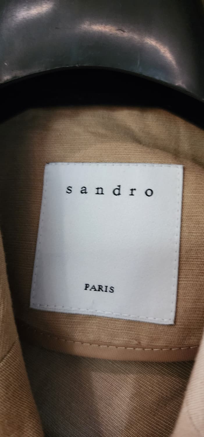 산드로 더블 베이지 자켓 55-66 상품이미지5