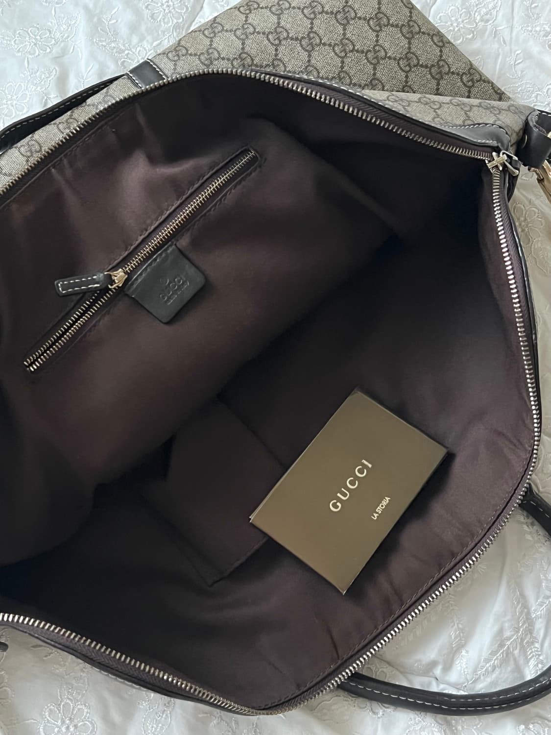 GUCCI 구찌GG 풀레더 슈트케이스 / 가먼트 상품이미지8