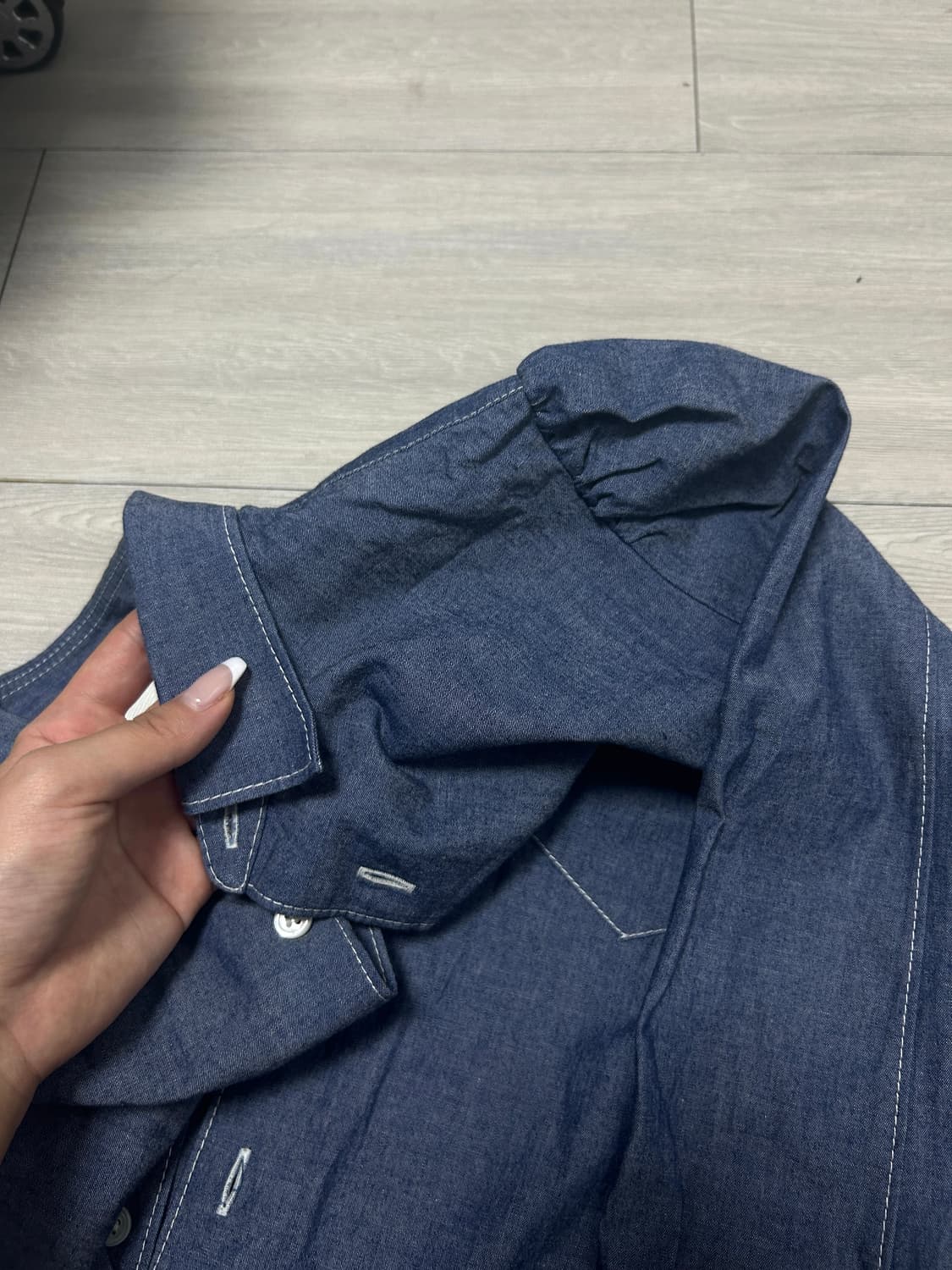 Junyawatanabe & Com de Garçons denim 셔츠 상품이미지2