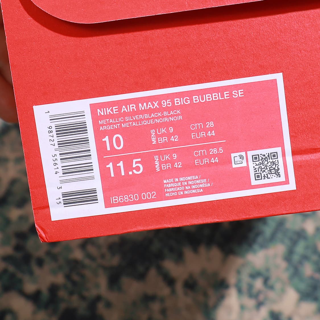 Nike 나이키 에어 맥스 95 빅 버블 SE 280 새상품 상품이미지2