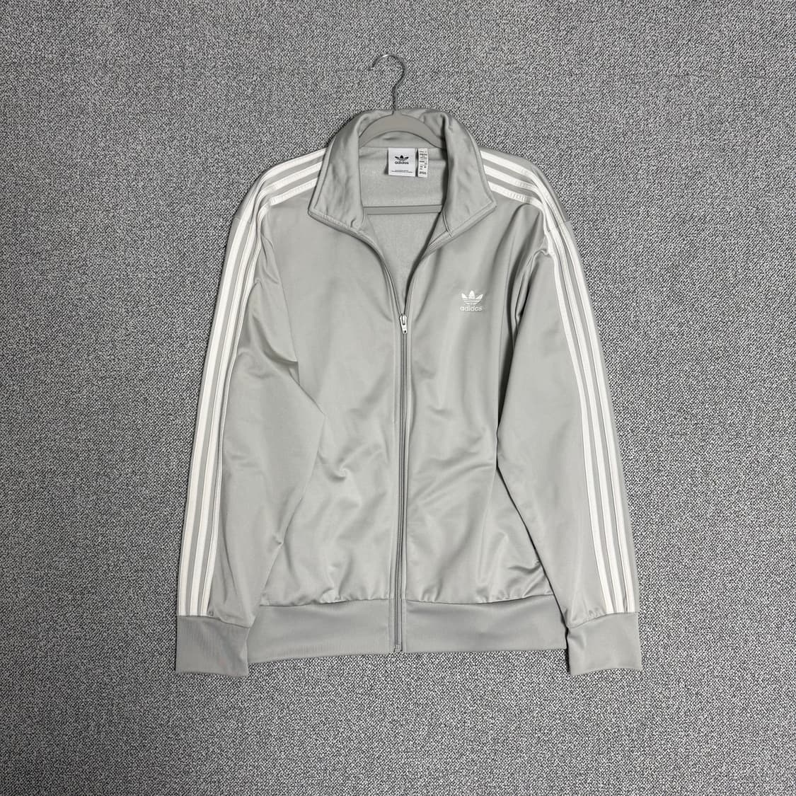 아디다스 파이어버드 져지 그레이 2XL 트랙탑 실버 상품이미지1