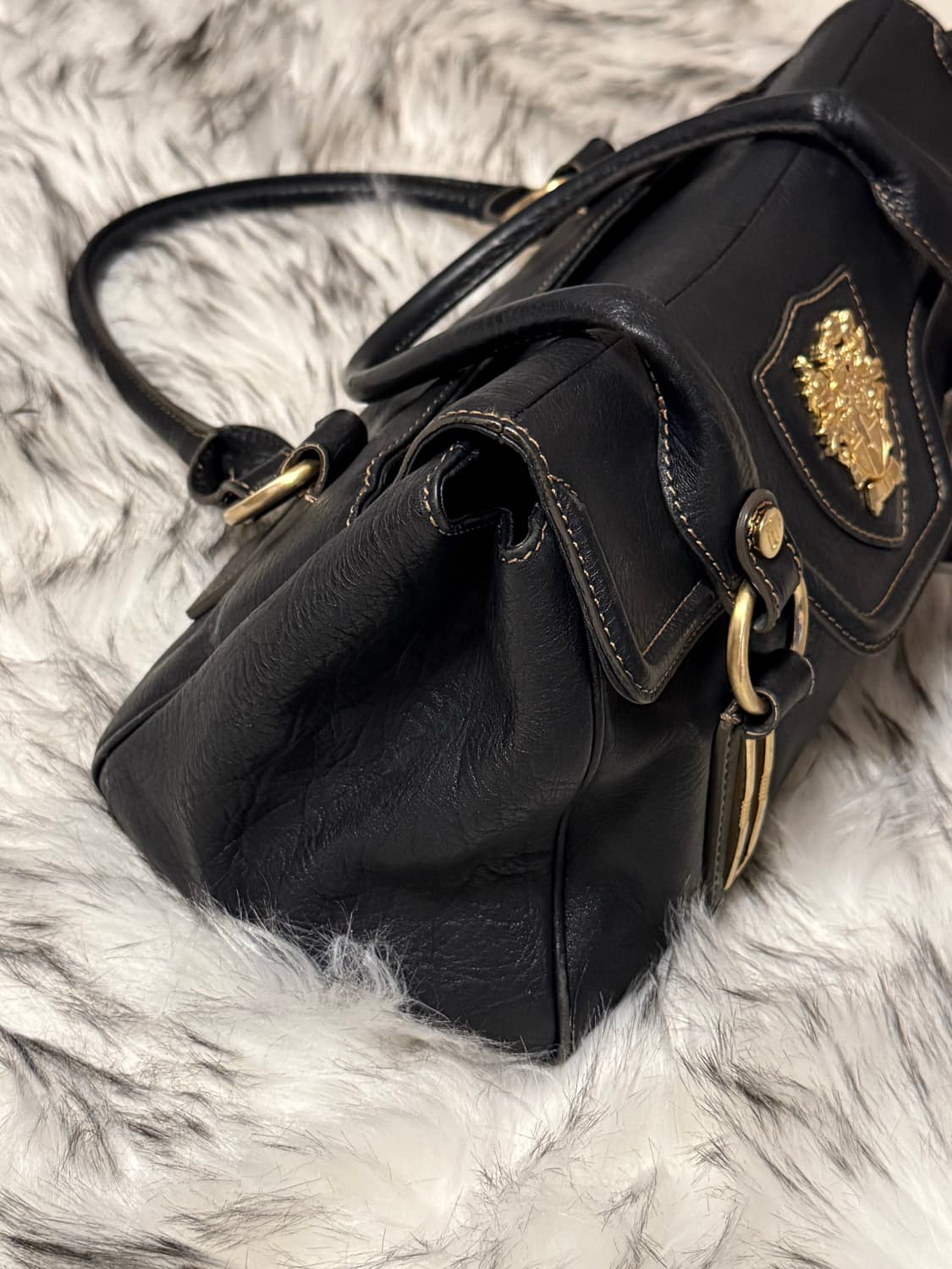 DAKS crest mini tote bag 상품이미지4