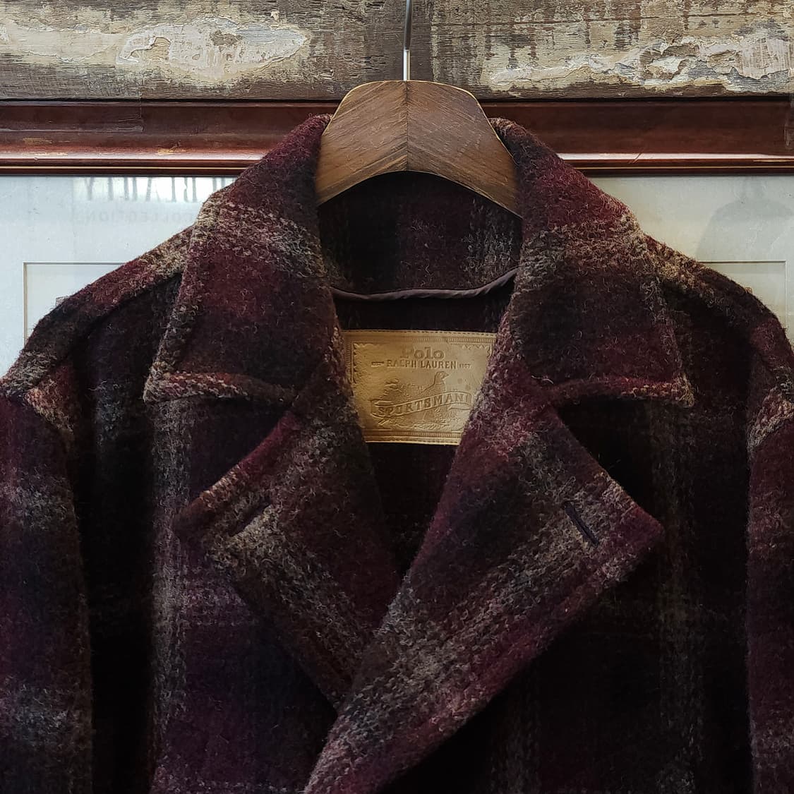 90s 폴로 랄프로렌 울 코트 폴로 코트 폴로 스포츠맨 9 상품이미지4
