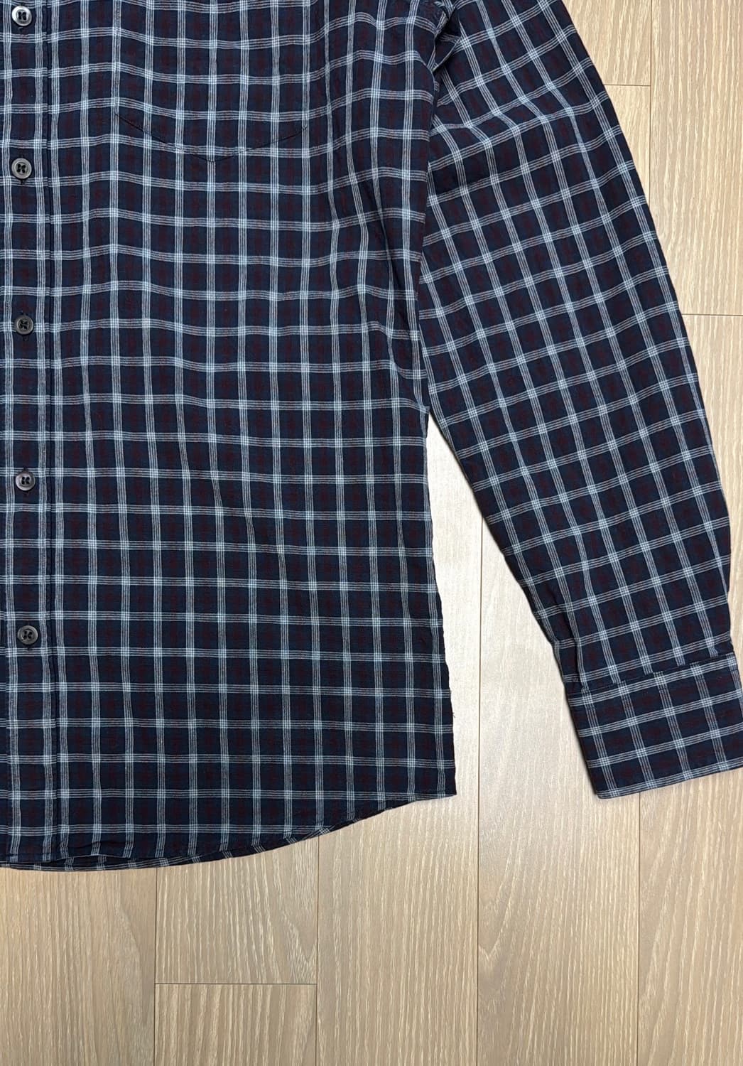 드리스반노튼 체크 셔츠 상품이미지2