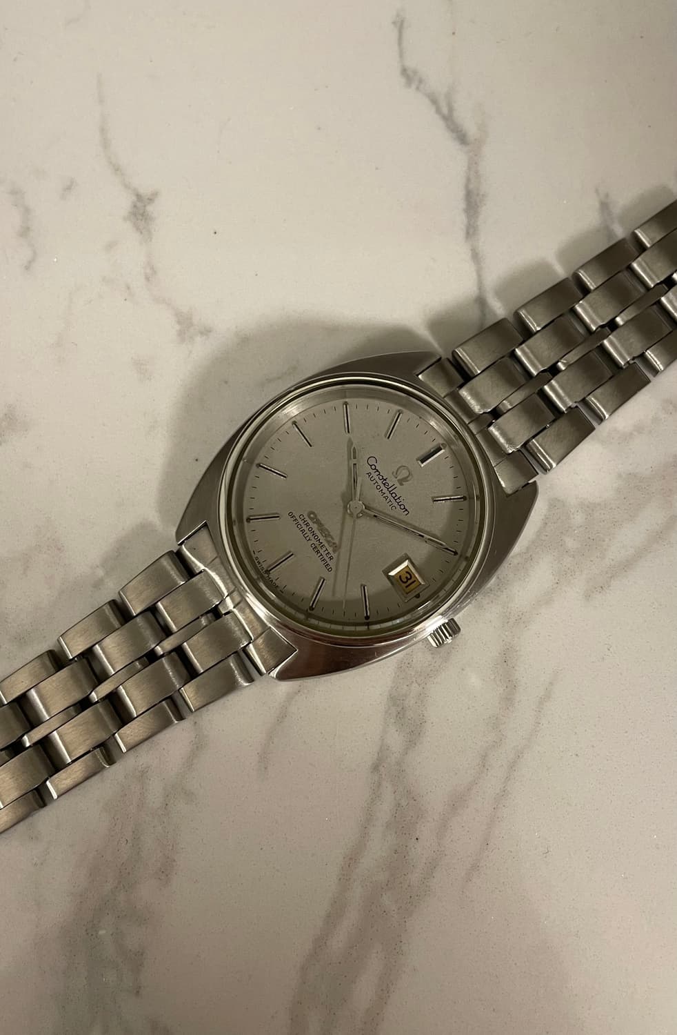 오메가 컨스틸레이션 크로노미터 빈티지 오토매틱 시계 상품이미지2