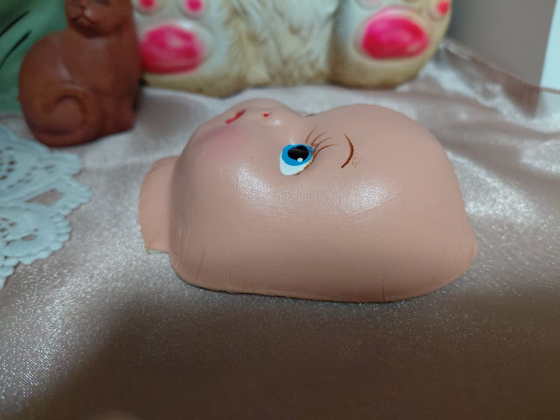 Antique) 앤틱 셀룰로이드인형 얼굴재료 상품이미지2
