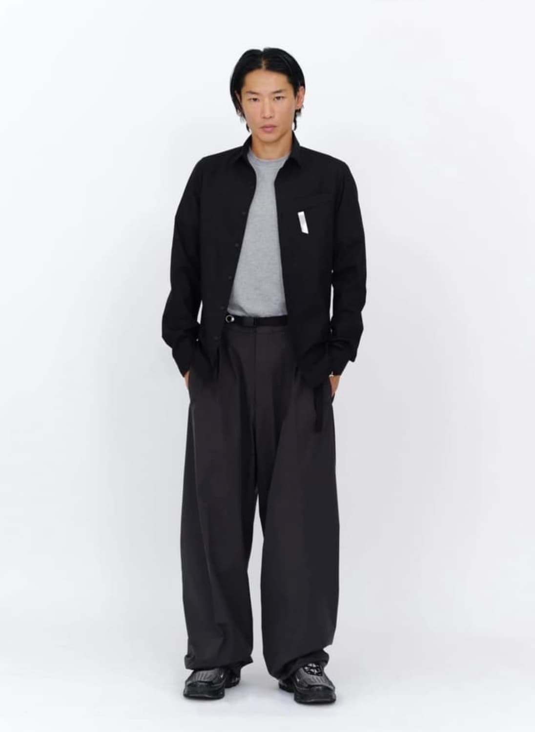 혜인서 셔츠 2사이즈 블랙 상품이미지1