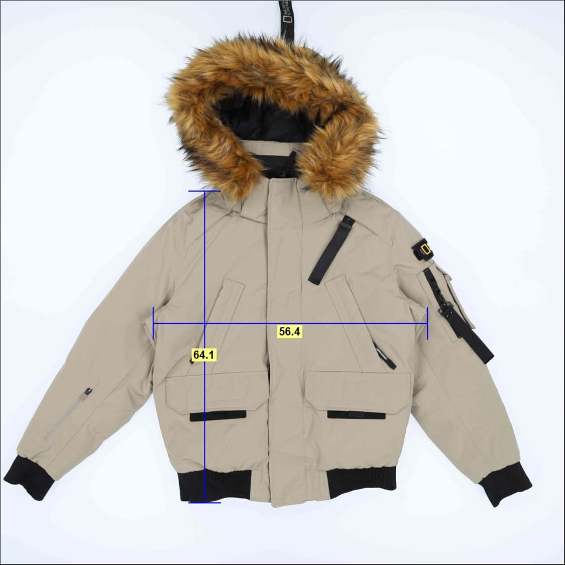 [M] 내셔널지오그래픽 덕다운 패딩점퍼 1208H1 상품이미지7