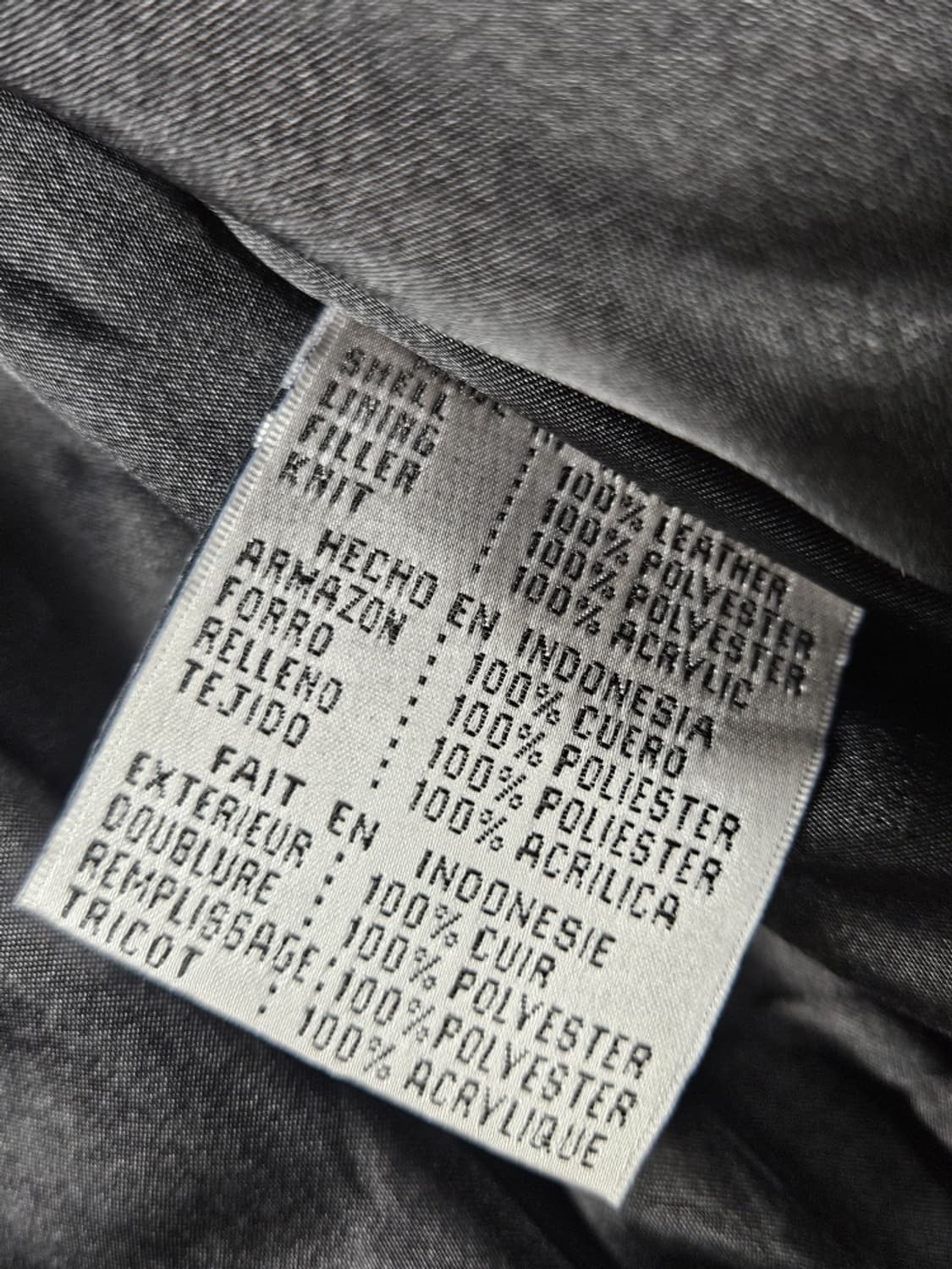 NFL 캔자스시티 치프스 가죽 봄버 자켓 ( L ) / 10191 상품이미지7