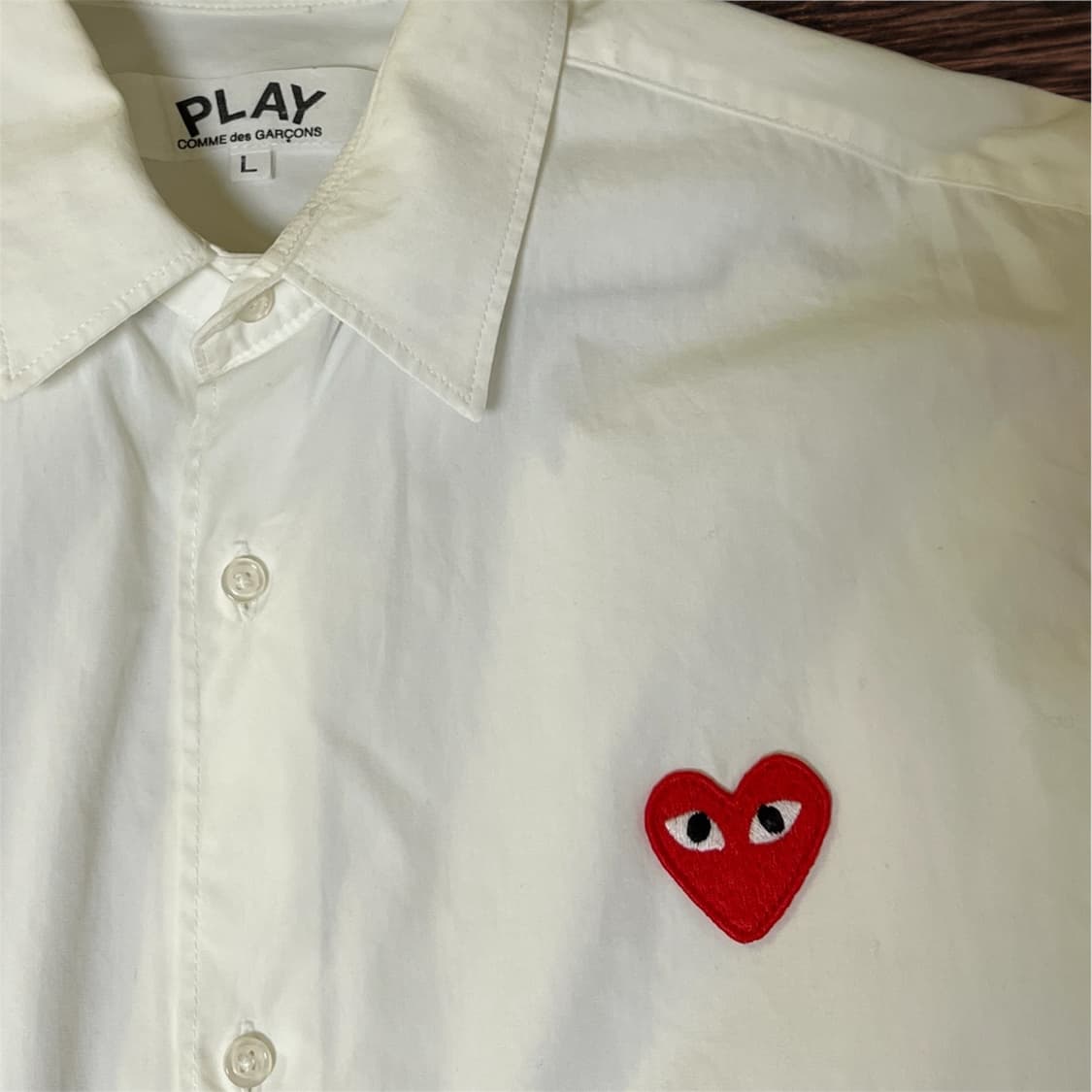 꼼데가르송 플레이 셔츠 상품이미지2