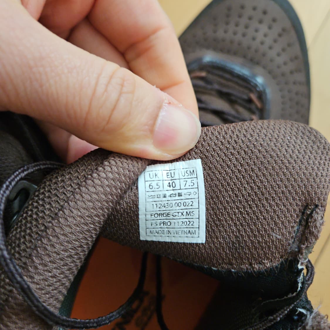 고어텍스 등산화 테크니카 포지1 GTX MS 255 상품이미지6