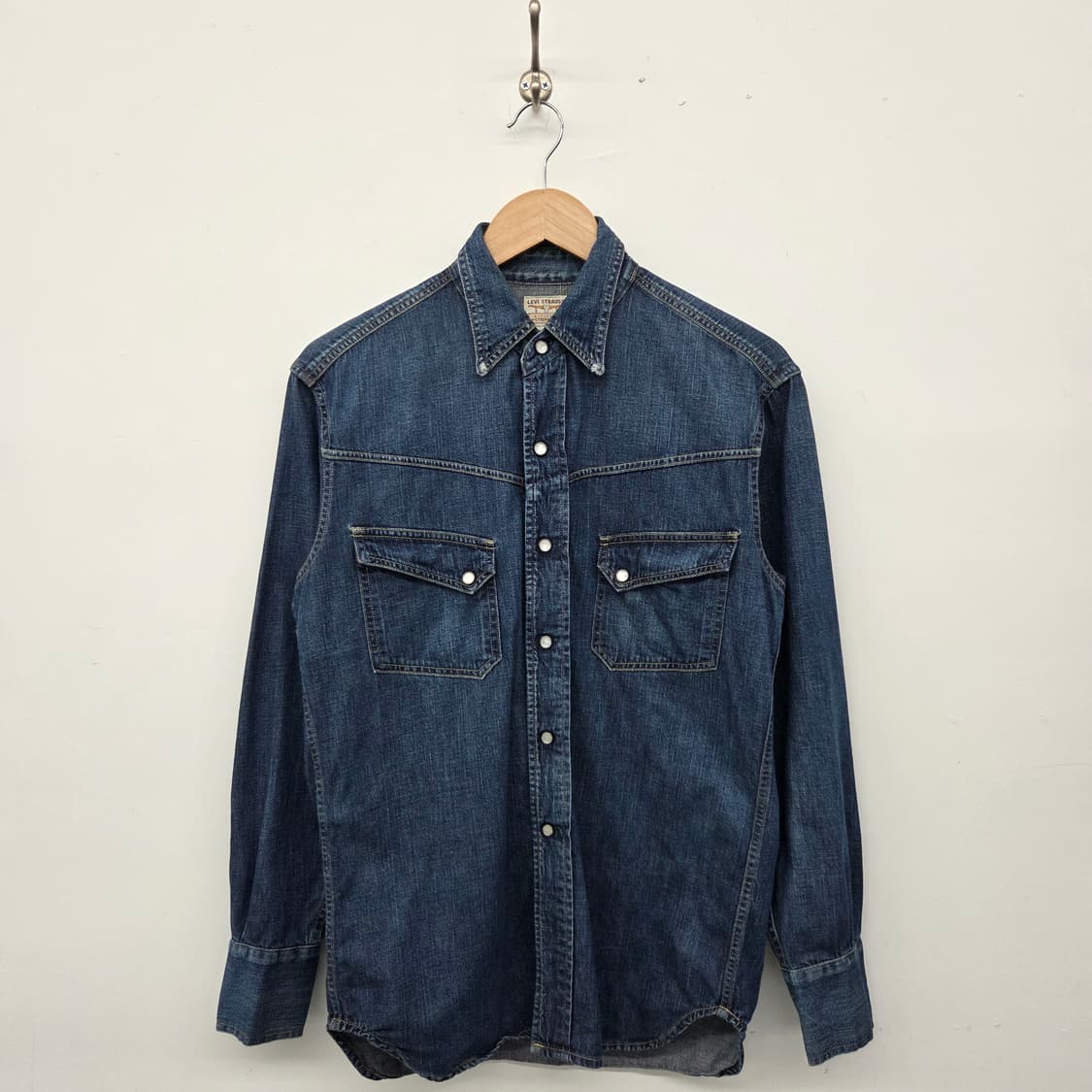 리바이스 데님 웨스턴 셔츠 남M 상품이미지1