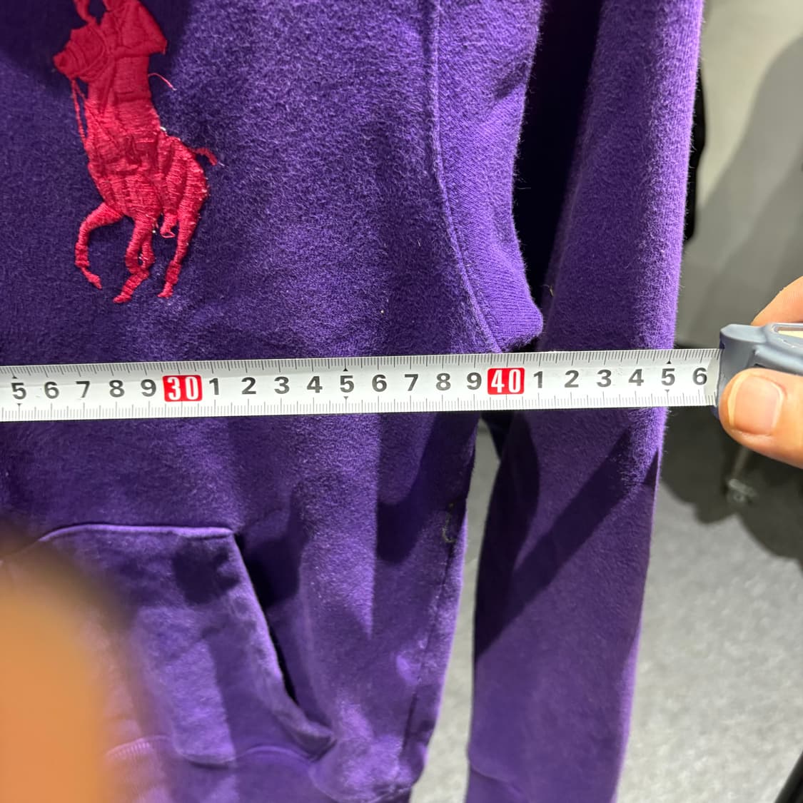 폴로 빅포니 퍼플 후드 상품이미지6