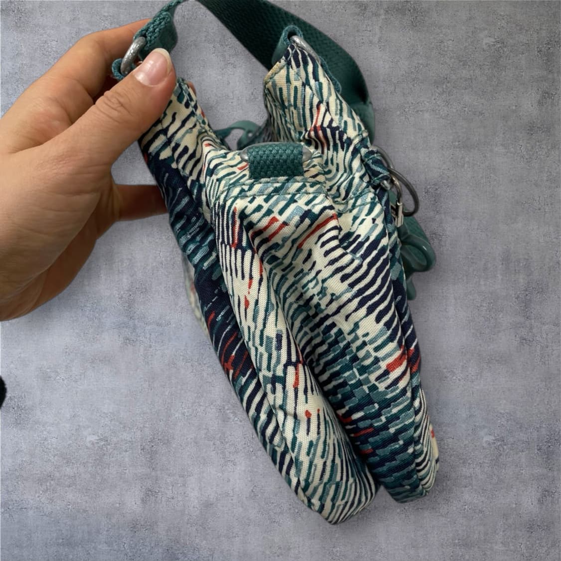 키플링 Kipling 민트 패턴 나일론 토트백 숄더백 상품이미지4