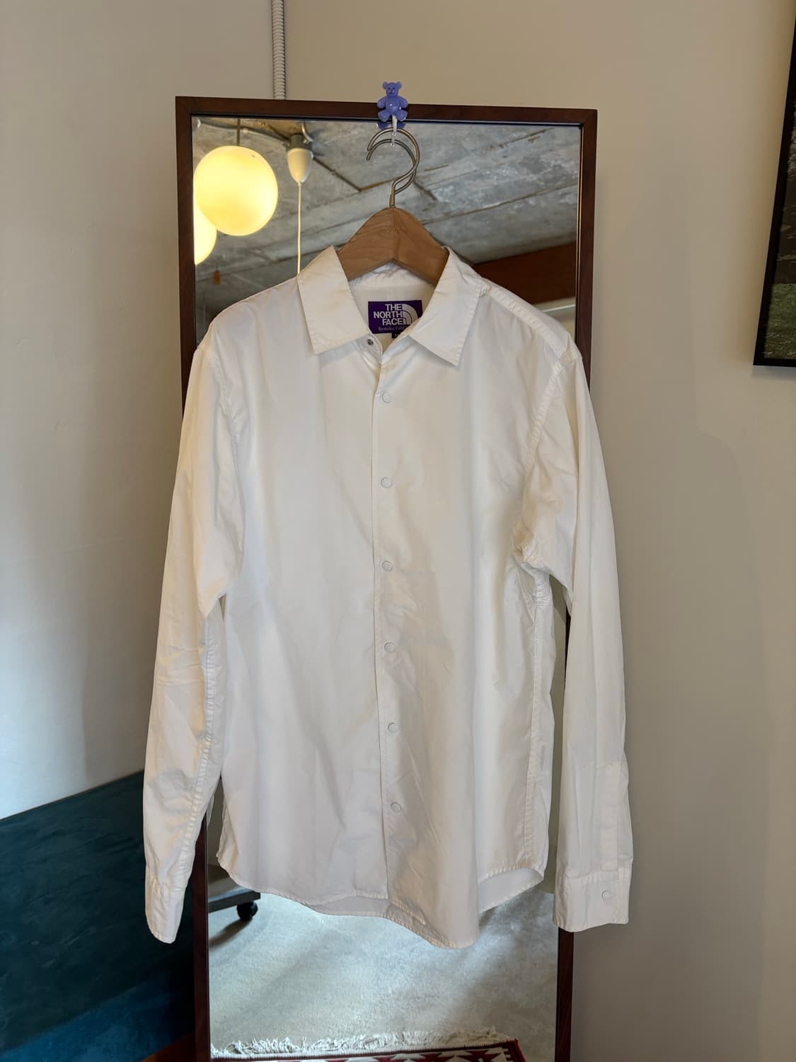 노스페이스 퍼플라벨 화이트 셔츠 상품이미지2
