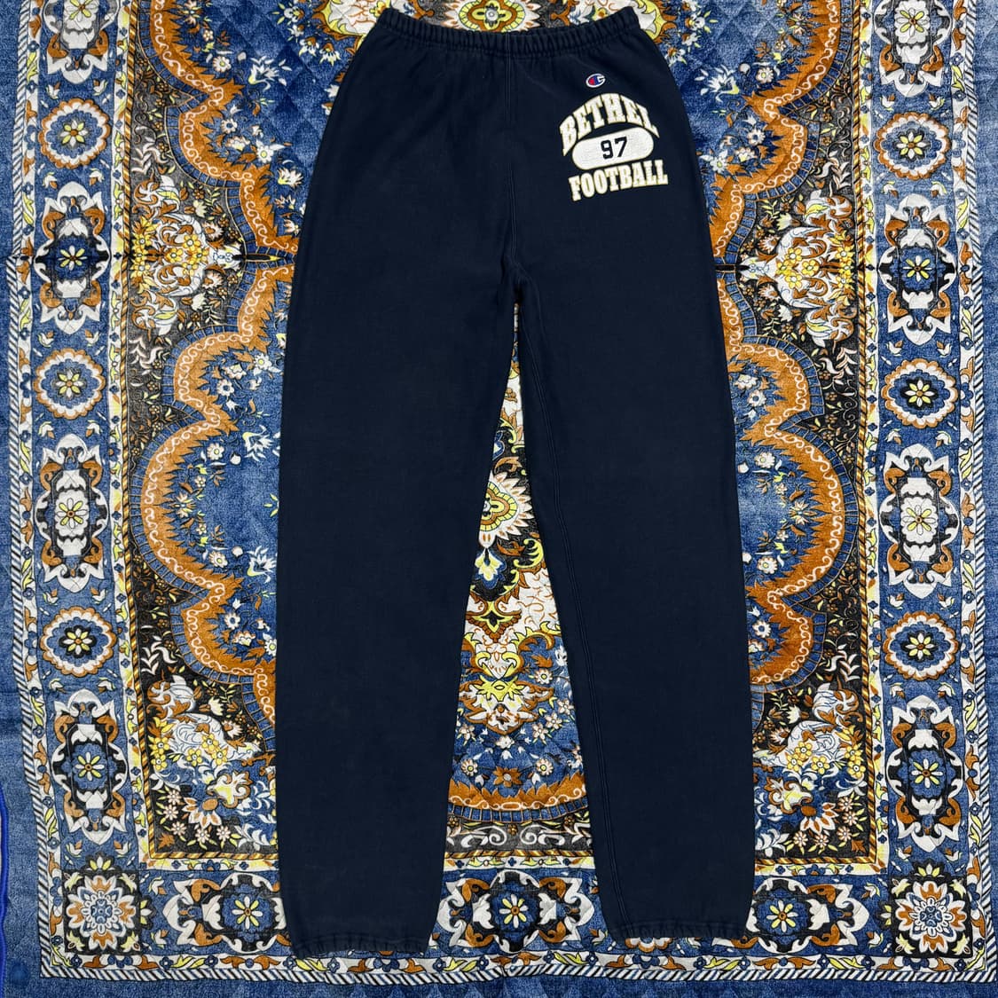 빈티지 90s 챔피온 리버스위브 스웻팬츠 네이비 상품이미지1