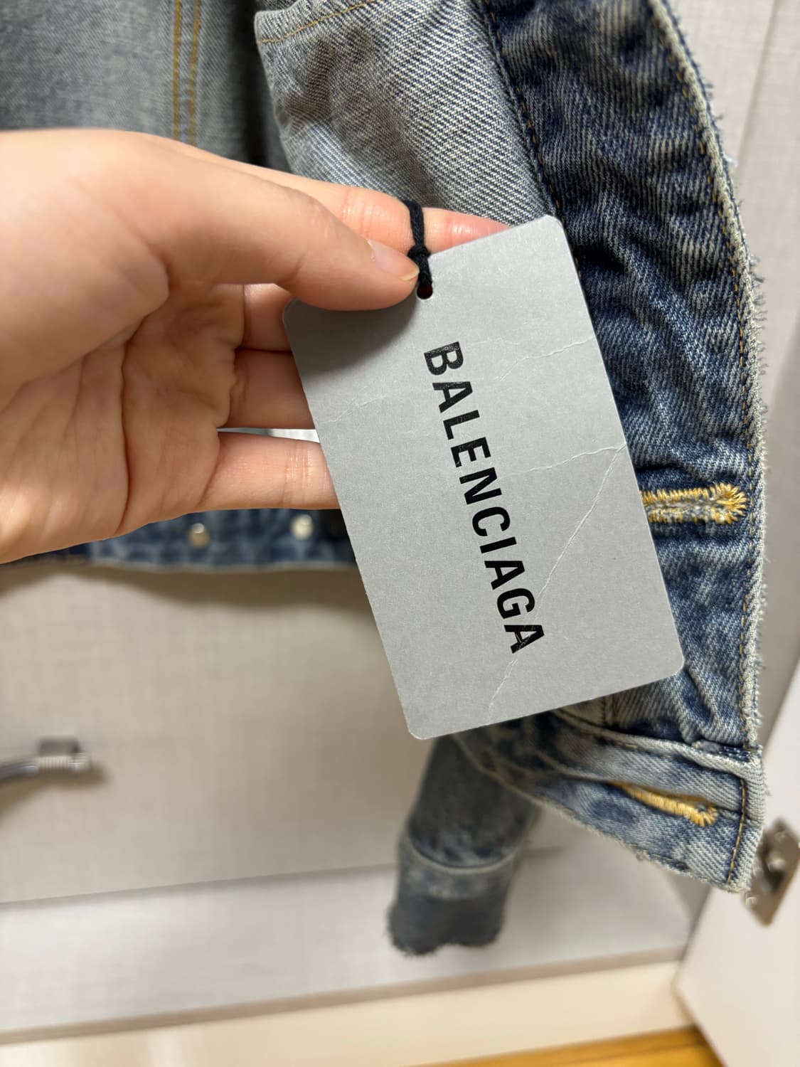 발렌시아가 청자켓 (새상품) 상품이미지4