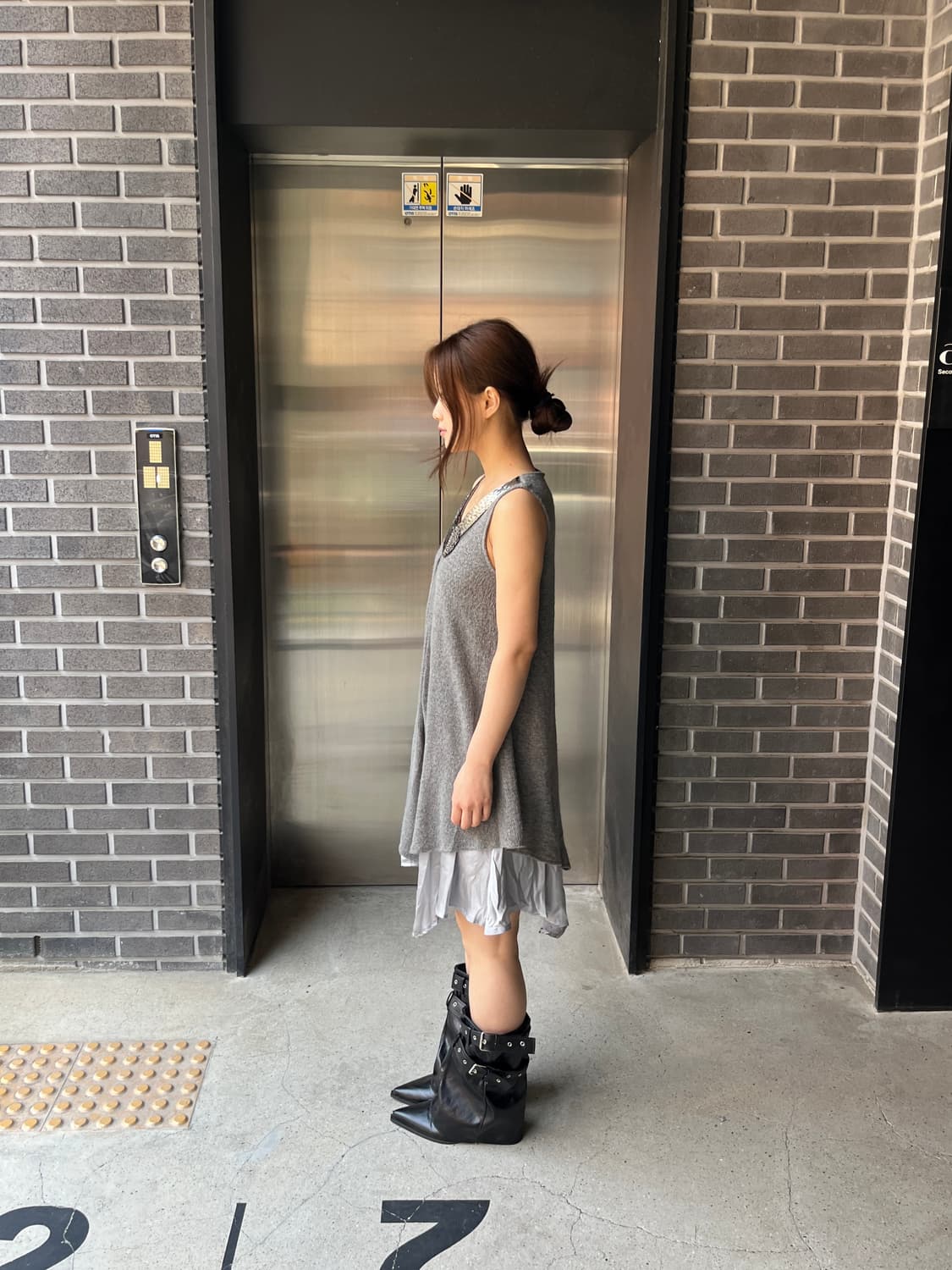 Silent Worth 미니 드레스 상품이미지6