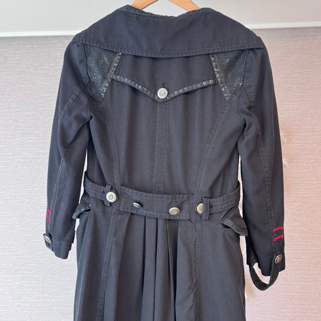 egoist goth gothic long coat 상품이미지5