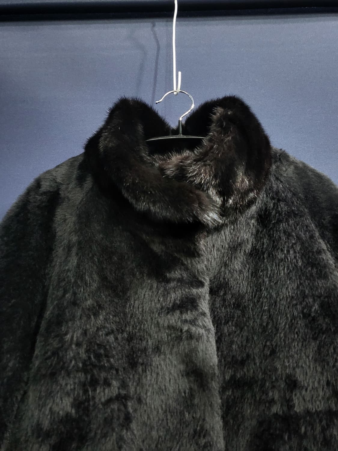 안지크 밍크카라 수리알파카 코트 상품이미지2