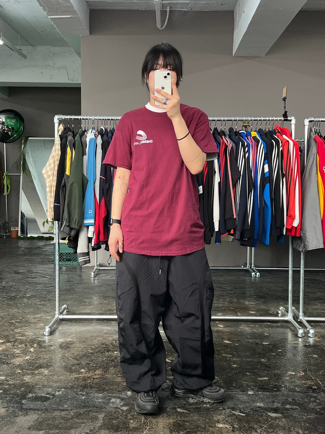 빈티지 프린팅 반팔 티셔츠  상품이미지2