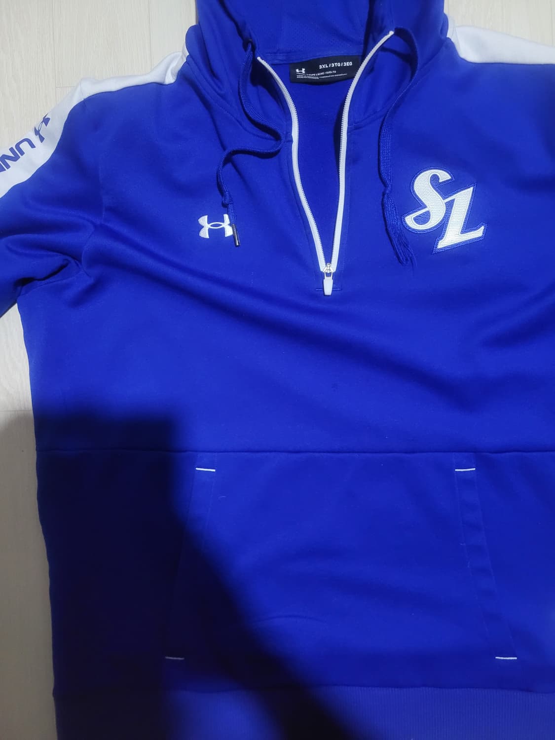 삼성라이온즈 언더아머 후드티 (3xl) 상품이미지3