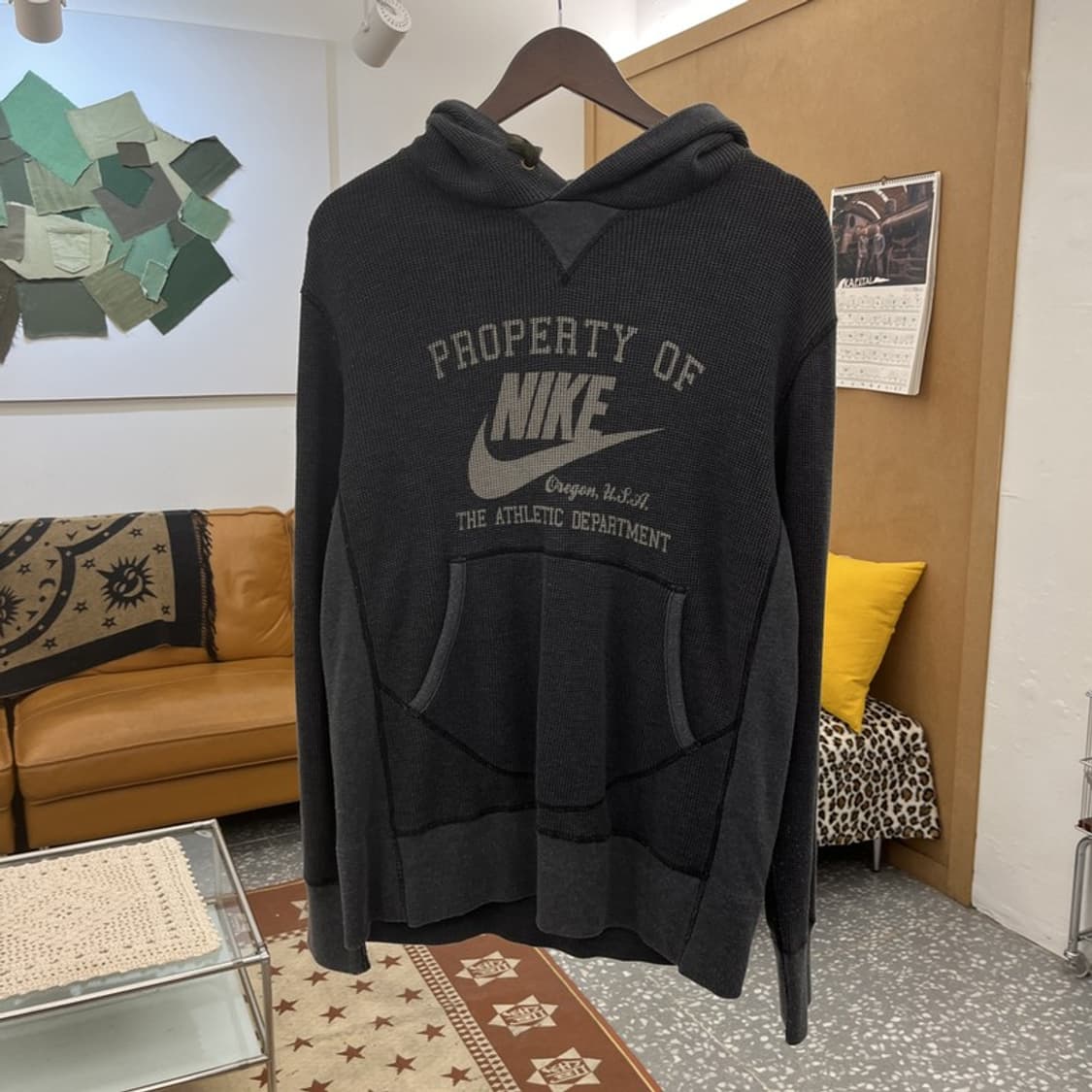 나이키 올드스쿨 스트릿 펑크 와플 후드티 L C10055 상품이미지3