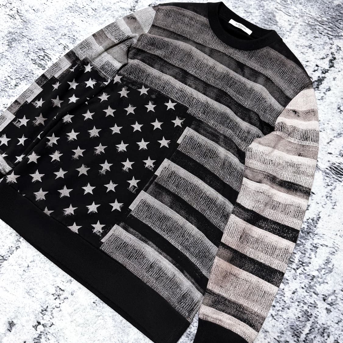 (국문탭) 리카르도티시 지방시 성조기 맨투맨 s 상품이미지2