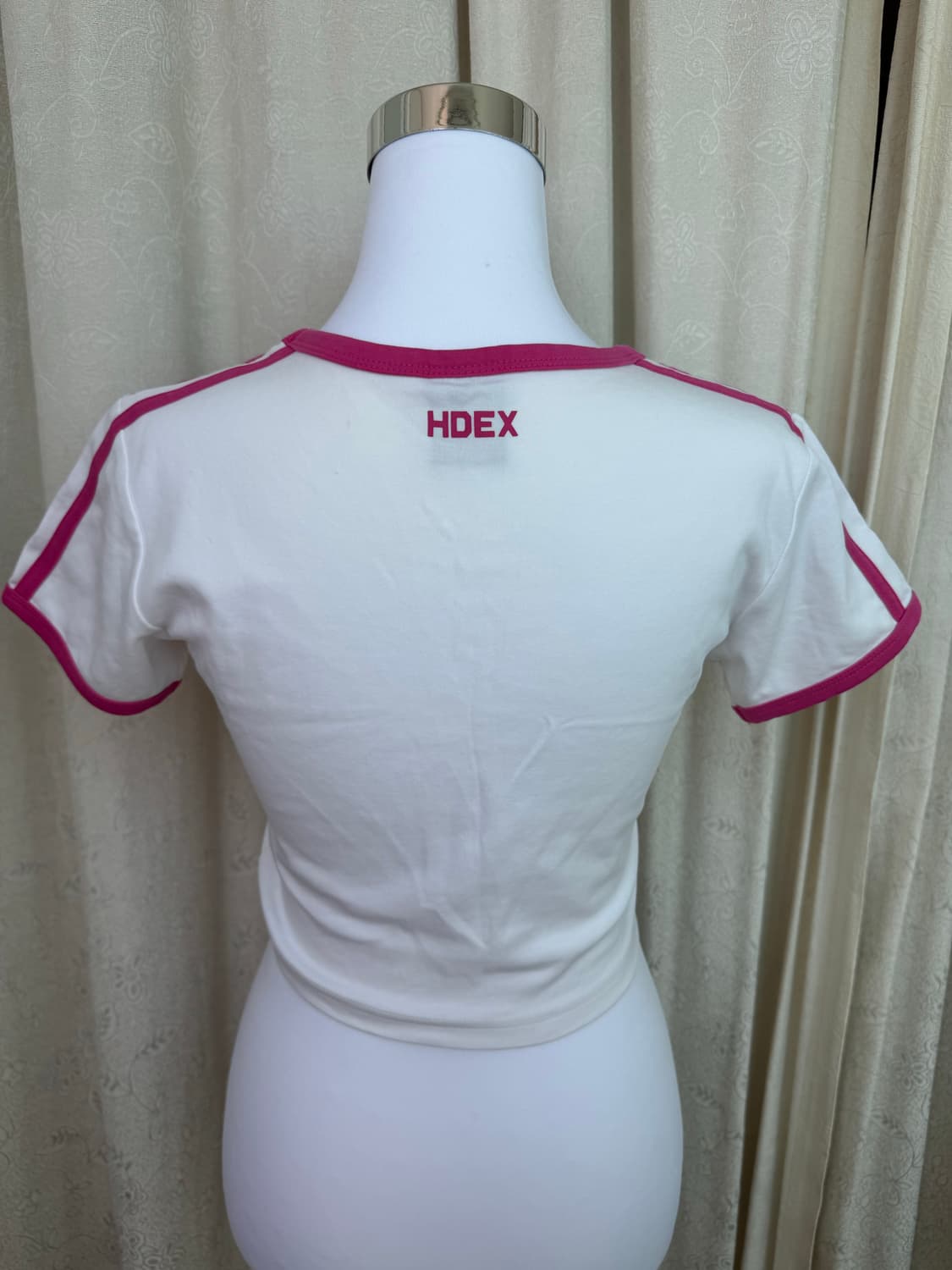 Hdex X barbie Short-Sleeve Crop Top 상품이미지4