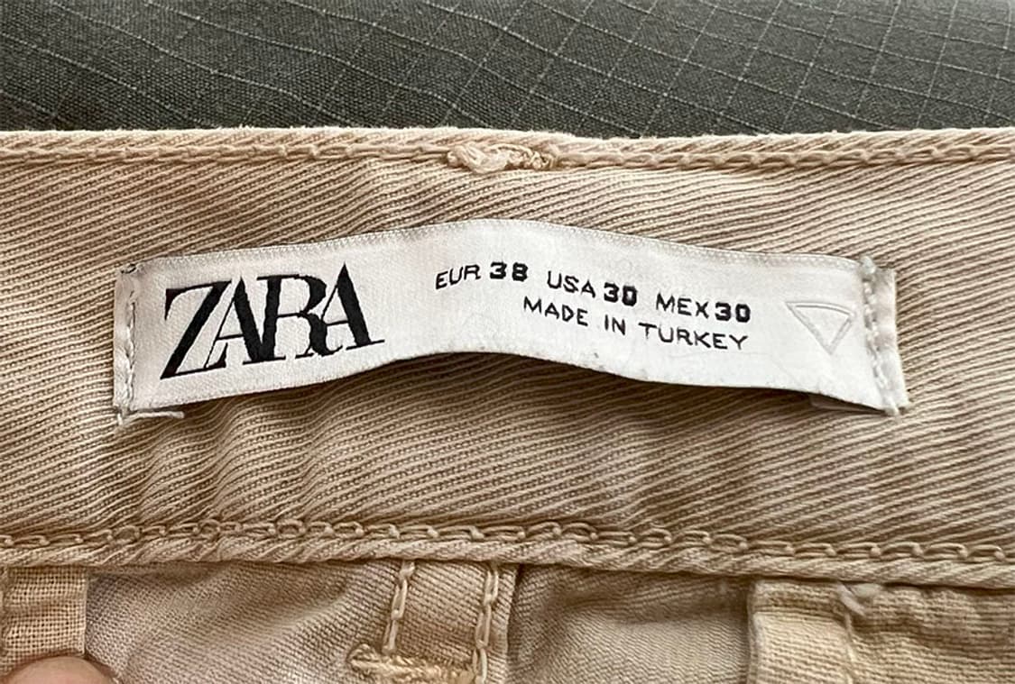 ZARA 자라 남자 카고팬츠 여름 스트릿룩 스판좋음 L 32 상품이미지3
